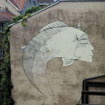 Mural "La mère", Heidelberg, 2020