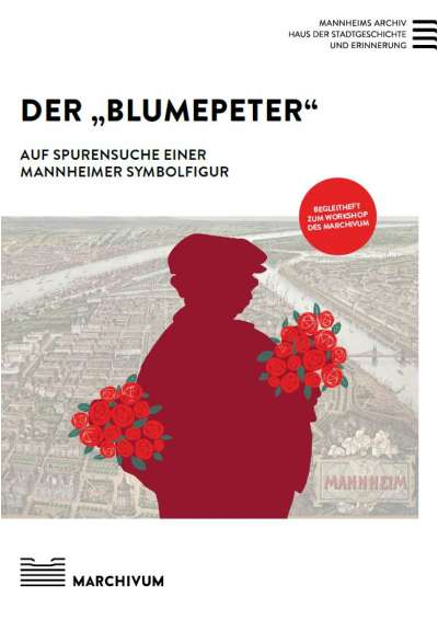 Cover illustration: Die Silhouette des Blumenpeter vor einer Ansicht der Mannheimer Quadrate im 18. Jahrhundert.