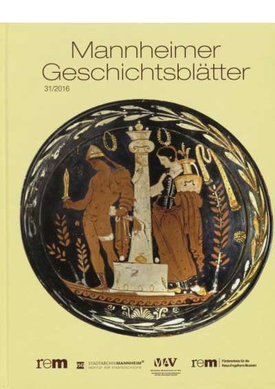 Cover illustration: Mannheimer Geschichtsblätter 31/2016