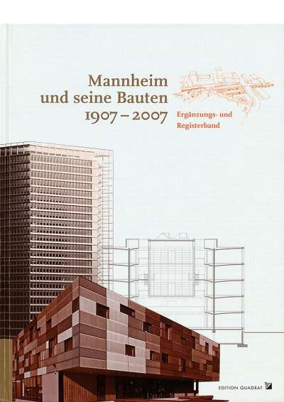 Cover illustration: Mannheim und seine Bauten Bd. 6