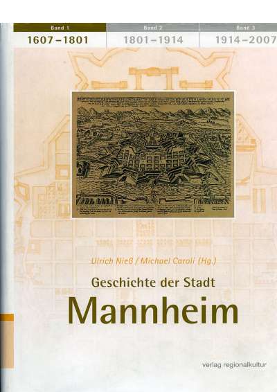 Cover illustration: Geschichte der Stadt Mannheim Bd. 1